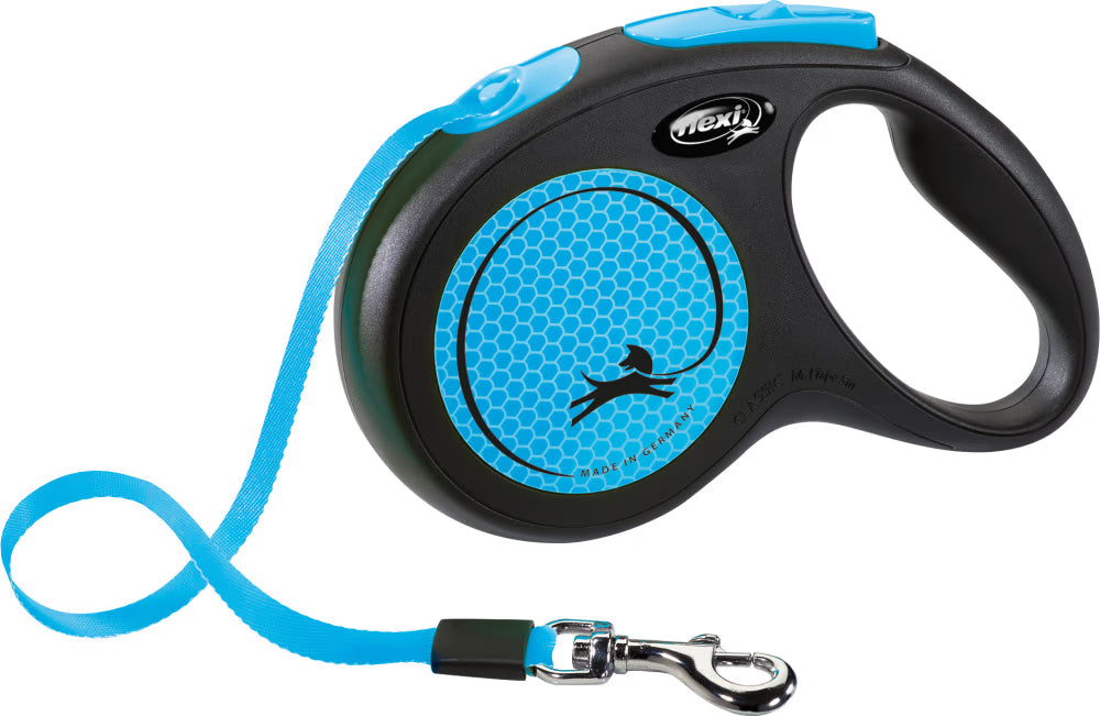 Flexi Classic New Neonbånd – 5 m / Maks 25 kg